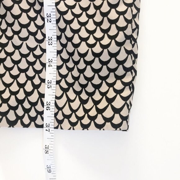 RACHEL Rachel Roy Trench Coat. Black/Taupe Geometric Print. Size M - Picture 11 of 14